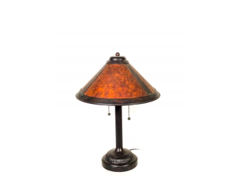 CONTEMPORARY ARTS & CRAFTS STYLE TABLE LAMP