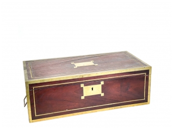 EARLY 19TH CENTURY TRAVEL DESK