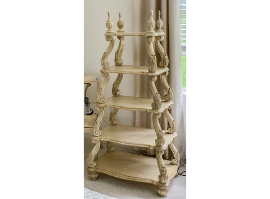 (5) TIERED GRADUATED SHELVING UNIT