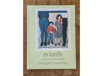 EN FAMILLE BOOK SIGNED BY ELSA DORFMAN