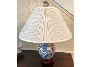 20TH C ASIAN PORCELAIN TABLE LAMP
