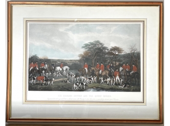 SIR RICHARD SUTTON AND THE QUORN HOUNDS