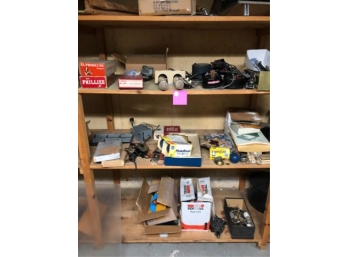 LOT ELECTRICAL AND MODEL PARTS