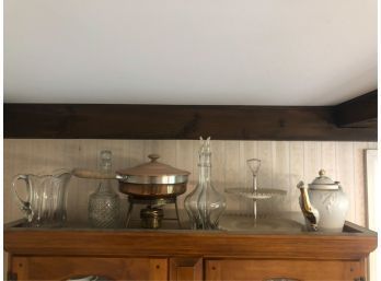 (6) MISC KITCHEN AND DINING PIECES