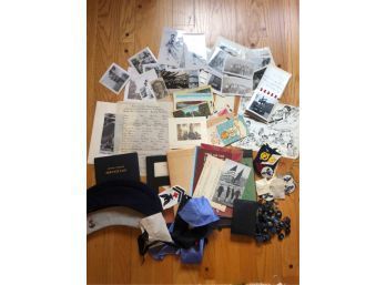 LARGE LOT HELEN LADD PHOTOS/MILITARY SERVICE ITEMS