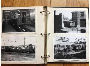 SCRAPBOOK OF TRAIN PHOTOS