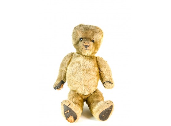 MOHAIR TEDDY BEAR with JOINTED NECK & APPENDAGES