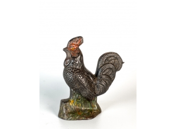 CAST IRON ROOSTER STILL BANK