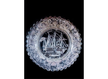 LEE / ROSE NO. 629 CUP PLATE Scarce Ship