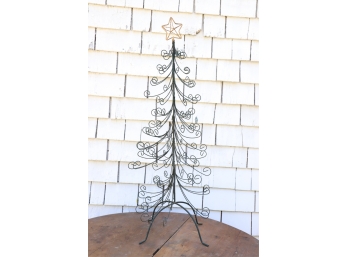 WIRE TABLE TOP CHRISTMAS TREE