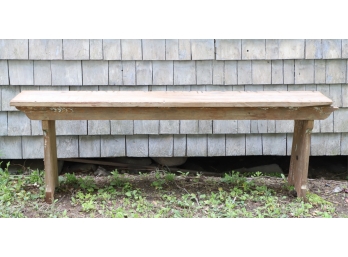 BENCH with BOOTJACK ENDS