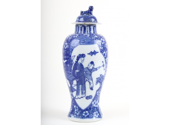(19th / 20th c) CHINESE PORCELAIN OVOID VASE