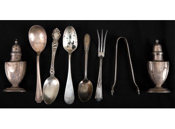 GROUPING OF STERLING SILVER FLATWARE