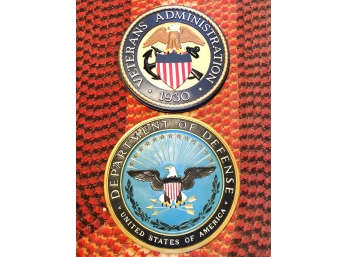 (2) US GOVERNMENT MOLDED WALL PLAQUES