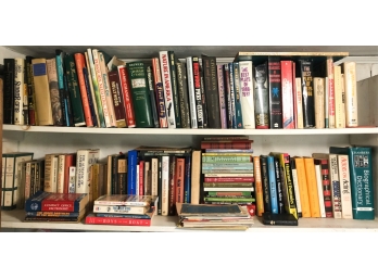 (2) SHELVES OF BOOKS MOSTLY ON FILM AND PLAYS
