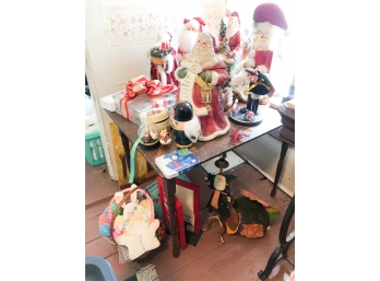 EXTENSIVE COLLECTION CHRISTMAS DECORATIONS
