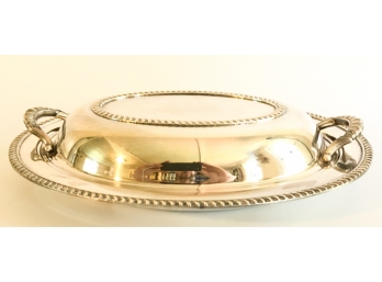 W & S BLACKINTON SILVER PLATED SERVING TRAY