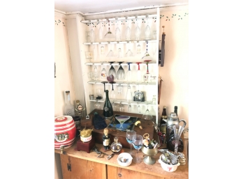 LARGE LOT WINE/ALCOHOL RELATED TOOLS/ITEMS