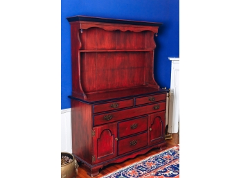 ETHAN ALLEN QUALITY COLONIAL REVIVAL CUPBOARD