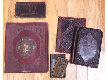 (6) LEATHER WALLETS and FOLDERS