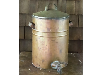LARGE COPPER WATER COOLER