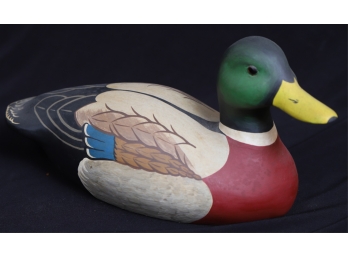 CARVED AND PAINTED MALLARD DUCK No. 5