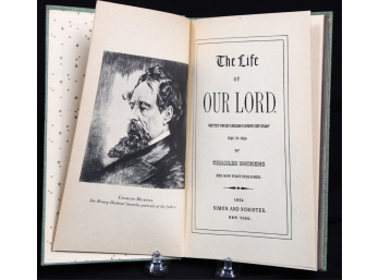 THE LIFE OF OUR LORD by CHARLES DICKENS 1st edition