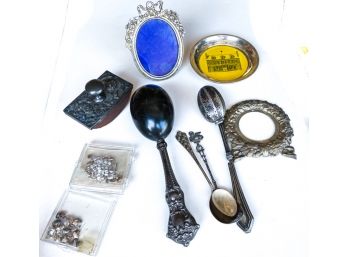 MISCELLANEOUS LOT OF STERLING ITEMS