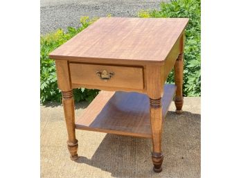 (2) TIER ONE DRAWER END TABLE