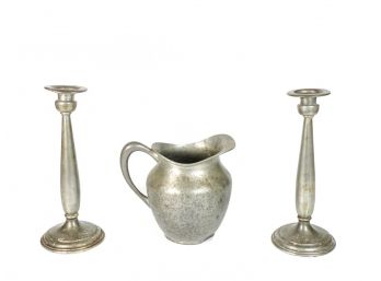 (3) PIECE PEWTER LOT