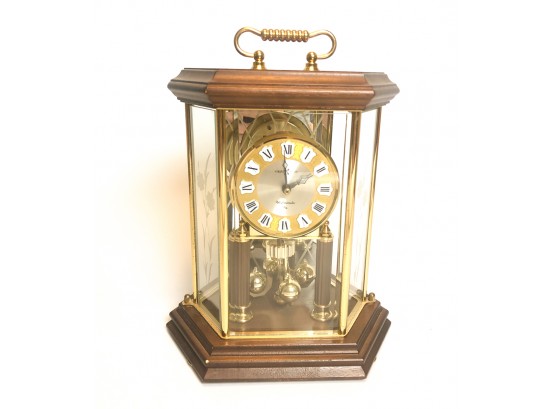 HOWARD MILLER PERPETUAL SHELF CLOCK With WESTMINISTER Chime