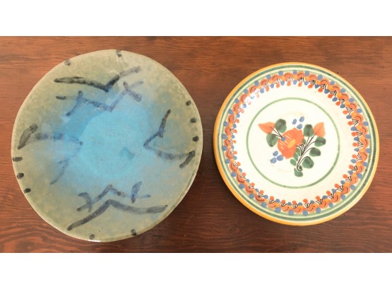 PERSIAN AND MEXICAN CERAMIC PLATES