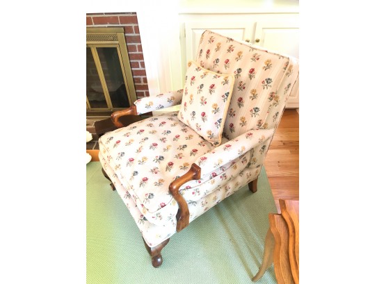 BLOOMINGDALE BROTHERS LOW UPHOLSTERED ARMCHAIR