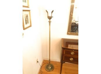 BRASS FLOOR LAMP / TORCHE