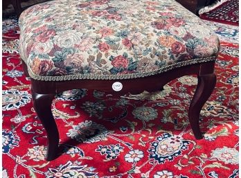 LADY'S UPHOLSTERED FOOT STOOL
