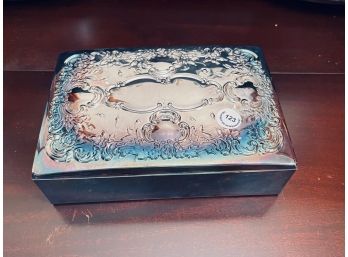 SILVER PLATE TOWLE JEWELRY BOX
