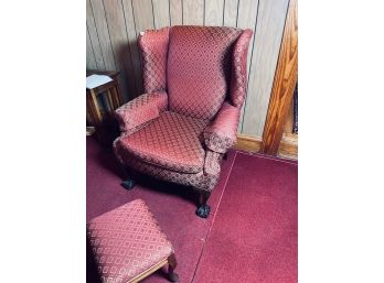 RED WING BACK CHAIR