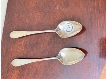 NEWBURY CRAFTERS STERLING SILVER SPOONS