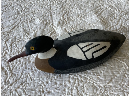 20THc CARVED WOODEN DUCK DECOY