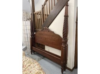 LATE 20THc ETHAN ALLEN KING SIZED BED