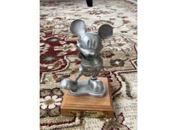 LATE 20THc LIMITED EDITION PEWTER MICKEY MOUSE