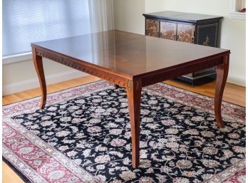 STANLEY FURNITURE DINING ROOM TABLE ON FRENCH LEGS