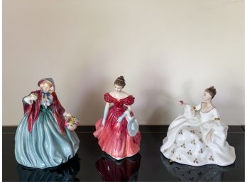 GROUP OF (3) ROYAL DOULTON FIGURINES