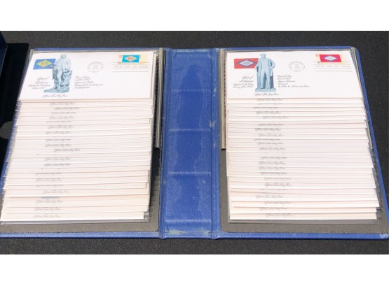 BINDER OF FIRST DAY COVERS
