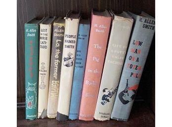COLLECTION OF (8) VINTAGE H. ALLEN SMITH BOOKS