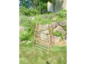 PRIMITIVE COUNTRY DRYING RACK