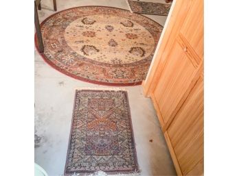 GROUP OF (3) DECORATIVE RUGS