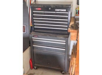 CRAFTSMAN HOME STORAGE  TOOL CHEST & CONTENTS