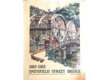 SMITHFIELD STREET BRIDGE POSTER