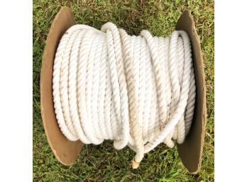 SPOOL OF WHITE SHIP ROPE